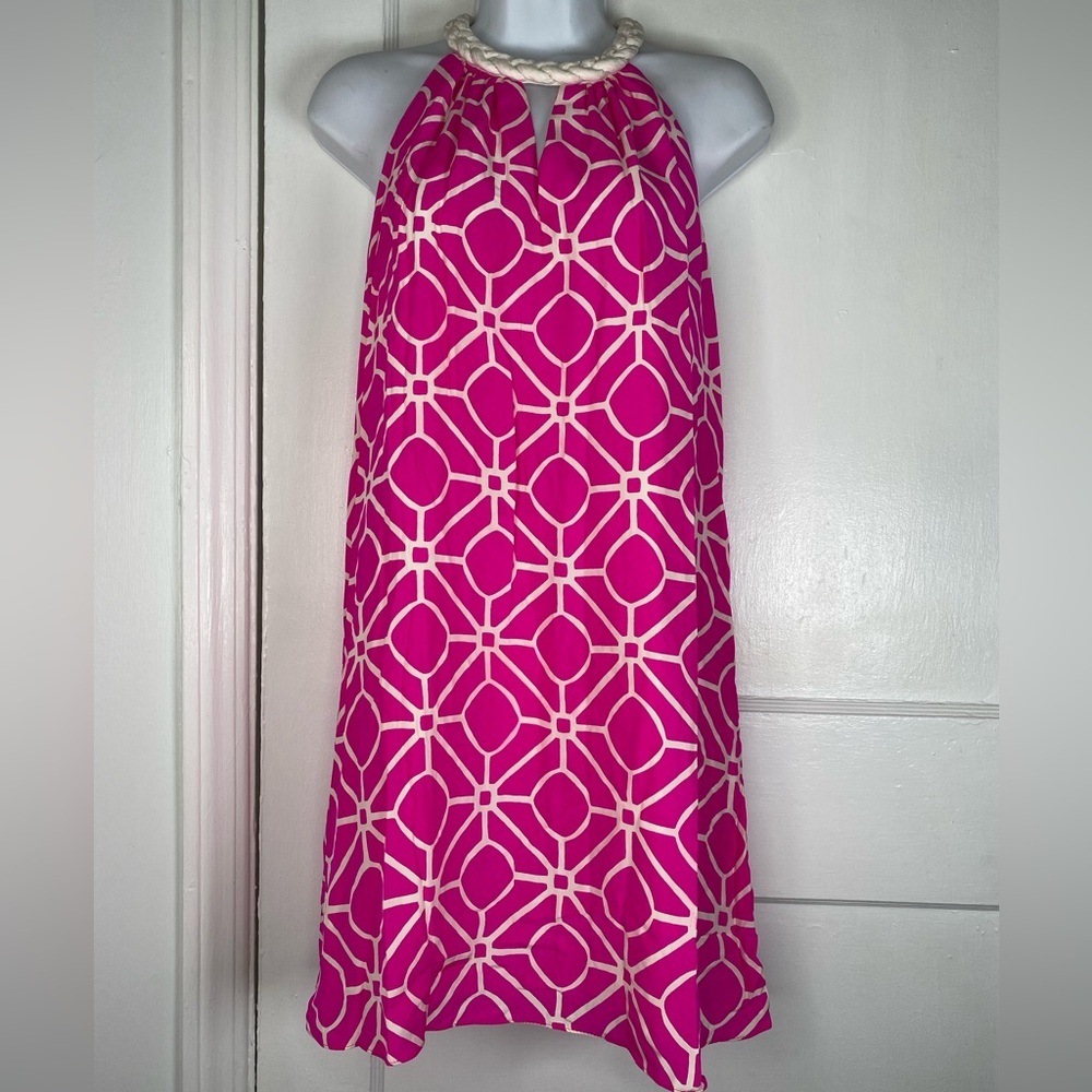 ALICE & TRIXIE Pink Geometric Dress